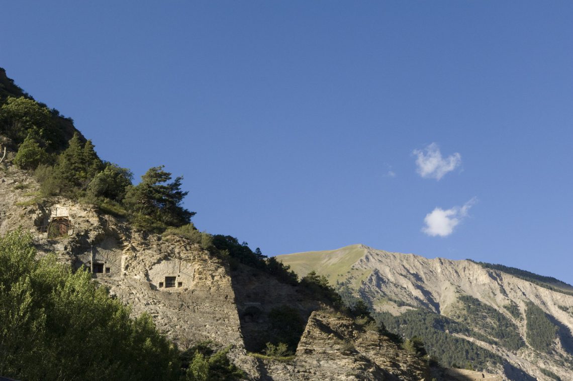 Il Forte di Tournoux nella Vallata del l’Ubaye. Maginot ©M. Boutin 