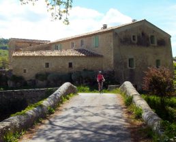 Vélo dans le pays de Forcalquier Montagne de Lure