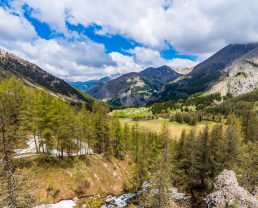 Paysage du Mercantour vers le lac d'Allos ©T Verneuil