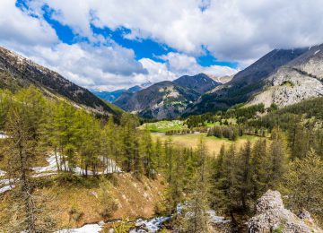 Paysage du Mercantour vers le lac d'Allos ©T Verneuil