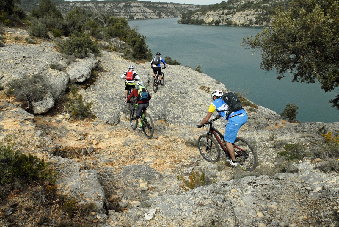 Sito Mountain-bike Provenza Verdon MBK ©William Fautre