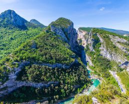 Gole del Verdon. Point sublime Rougon