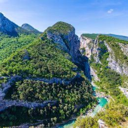 Gole del Verdon. Point sublime Rougon