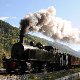 Train des Pignes à vapeur © GECP Accesso e trasporti