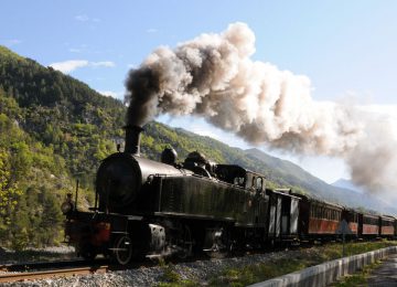 Train des Pignes à vapeur © GECP Accesso e trasporti