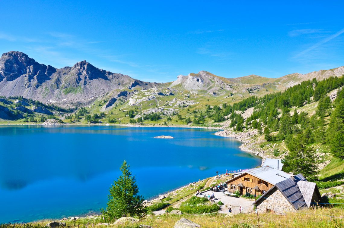 il lago di Allos gioiello del Parco nazionale del Mercantour