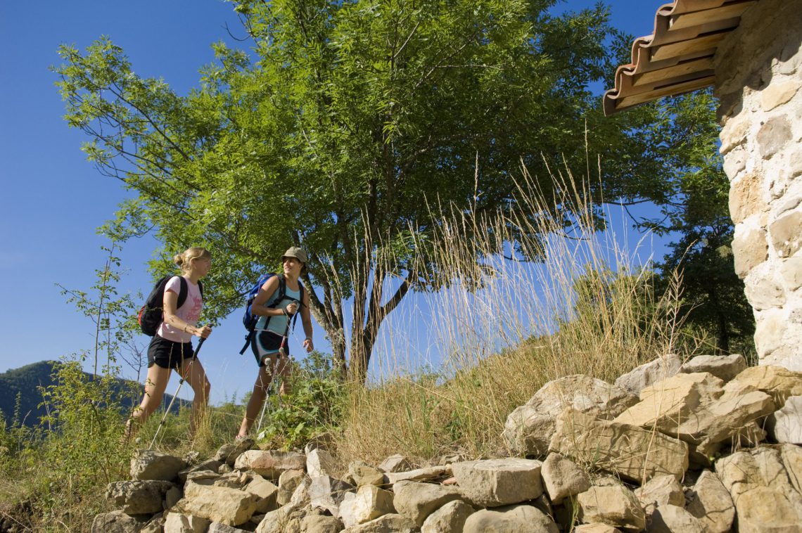 trekking e di escursioni a piedi - Vieil Esclagon ©M. Boutin