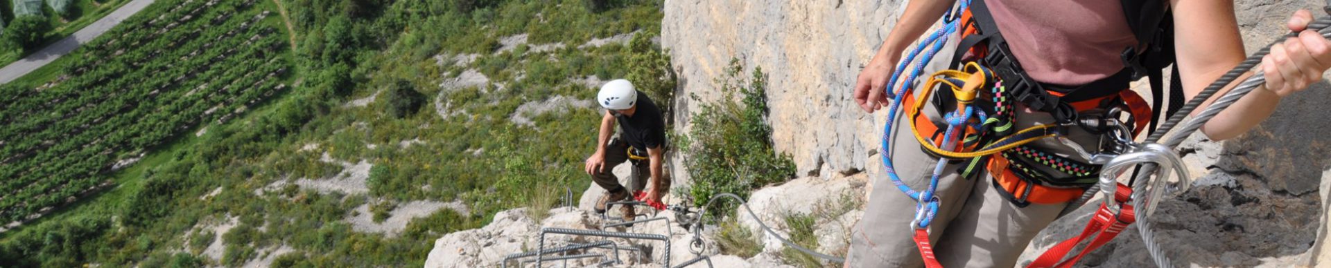 Via ferrata of Grande Fistoire