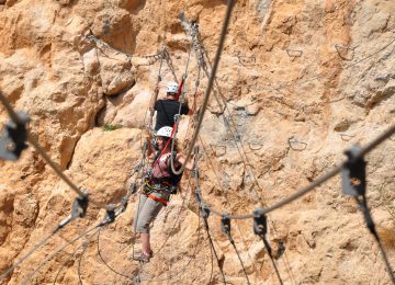 Via ferrata of Grande Fistoire