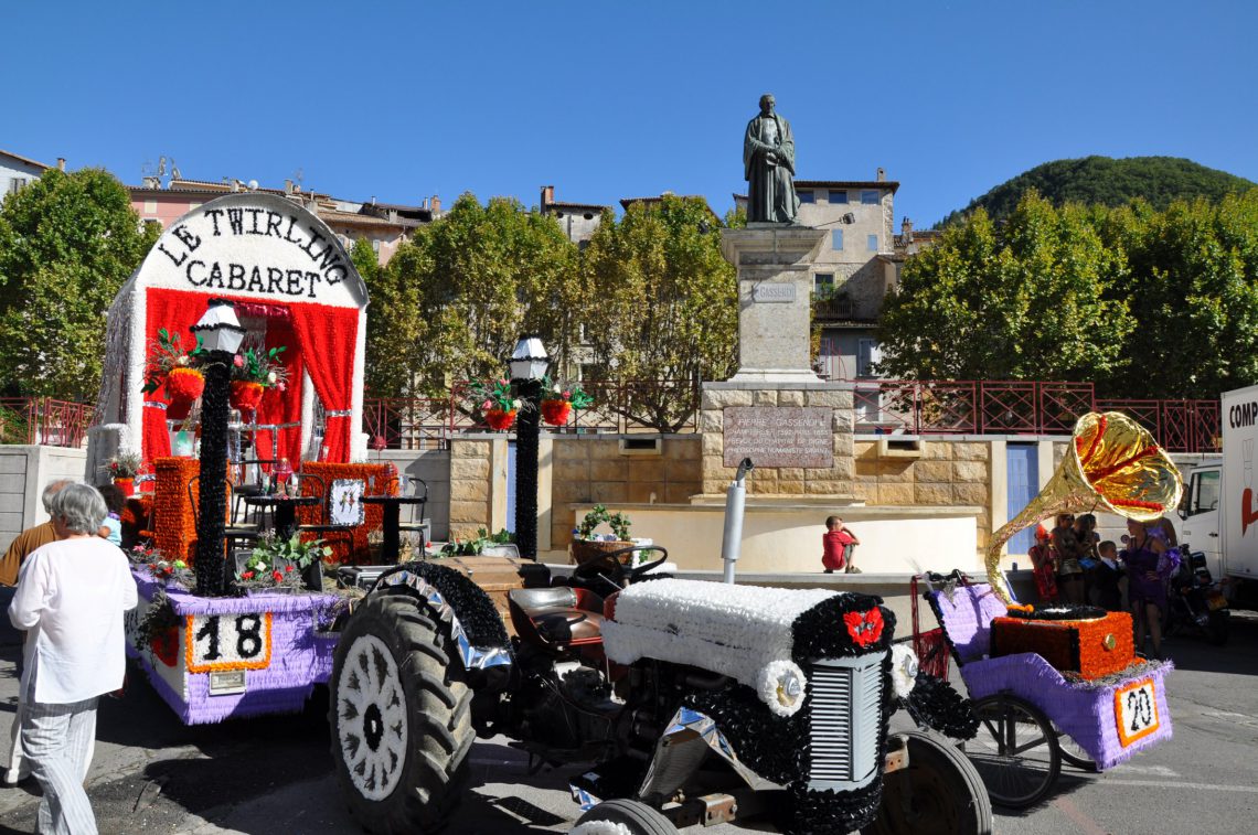 Il corso de la lavande (sfilata della lavanda) a Digne-les-Bains feste