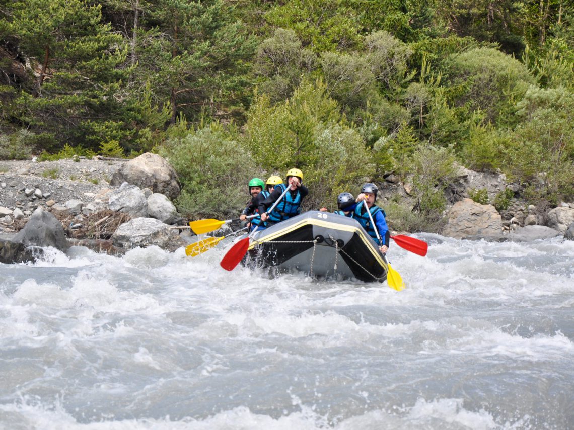 rafting nelle Fiumi Ubaye