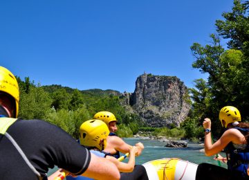 rafting sur le Verdon