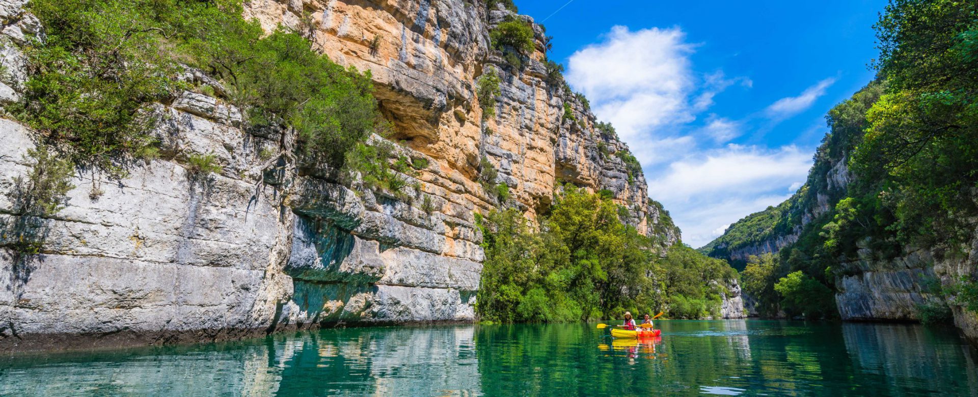 Canoe dans les Gorges de Montpezat ©Teddy Verneuil