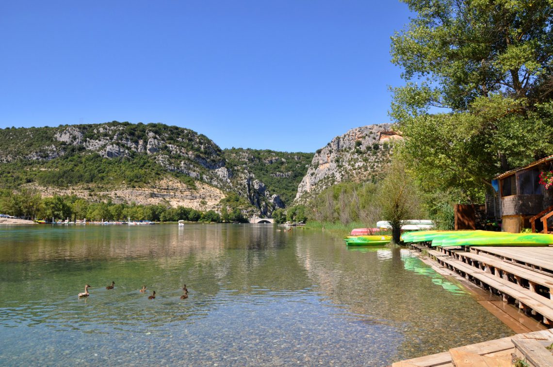 Il lago di Quinson