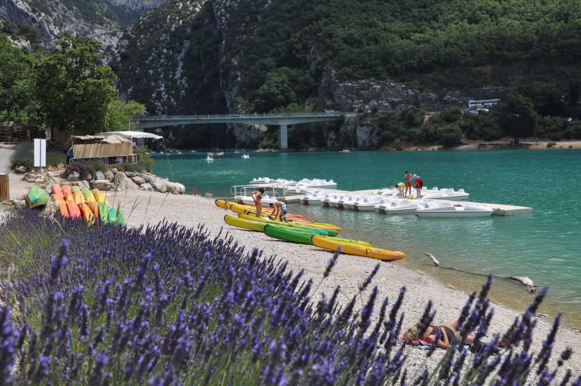 Sport nautici: Lago di Sainte-Croix-du-Verdon