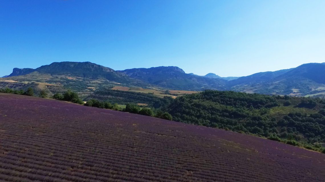 Thoard, un paesaggio UNESCO Géoparc di Haute-Provence