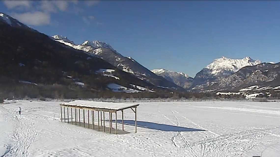 Webcam Barcelonnette - Siti per lo sci di fondo golf du Bois Chenu