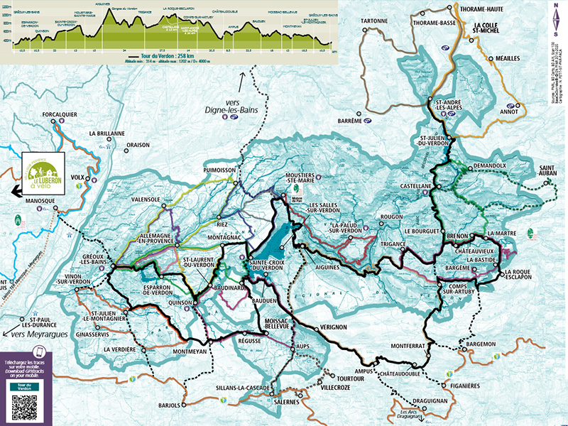 Il Verdon in bicicletta